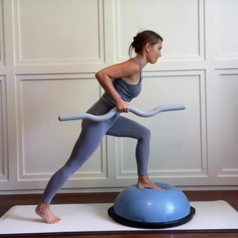 Pilates Yoga Home - 실리콘 커버가 있는 웨이트 필라테스 바,