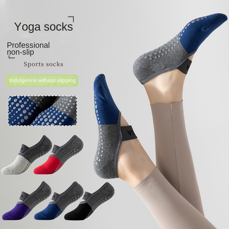 5쌍 크로스보더 전문 요가 양말, 면 스트랩 실리콘 미 - Pilates Yoga &A 리뷰 및 가격