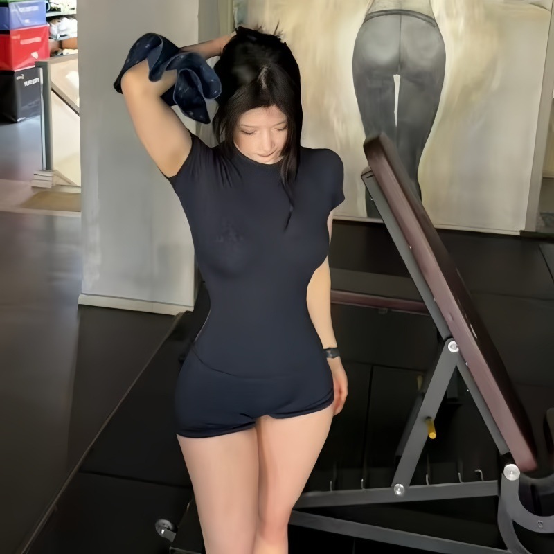 여성용 하이 스트레치 반팔 요가 2피스 세트 슬림 크롭 - Pilates Yoga Oxford 리뷰 및 가격