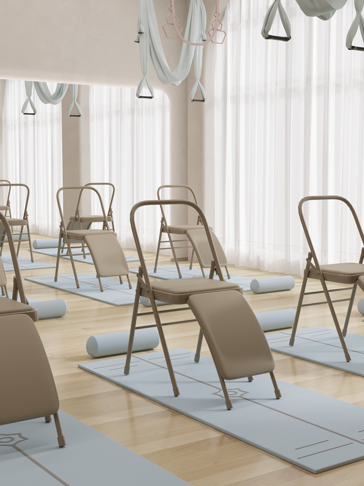 두꺼운 요가 의자 PU 표면 다기능 필라테스 보조 스택 - Pilates Yoga Chair 리뷰 및 가격