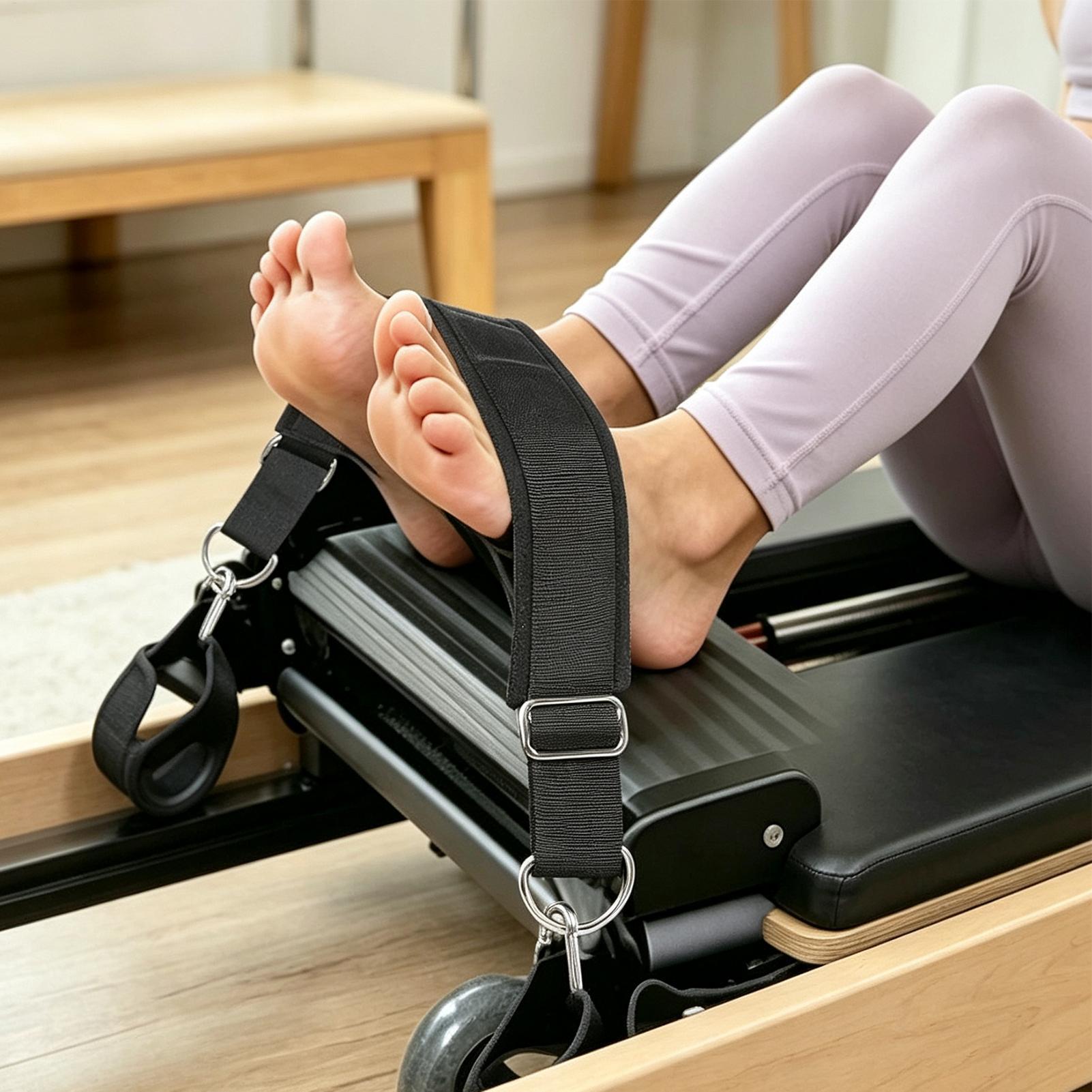필라테스 풋스트랩 두꺼운 조절 가능 미끄럼 방지 헤비듀 - Pilates Yoga Home 리뷰 및 가격