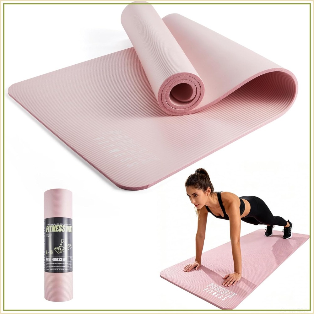 엑스트라 두꺼운 15mm NBR 요가 매트 (캐리 스트 - Pilates Yoga Hiit 리뷰 및 가격