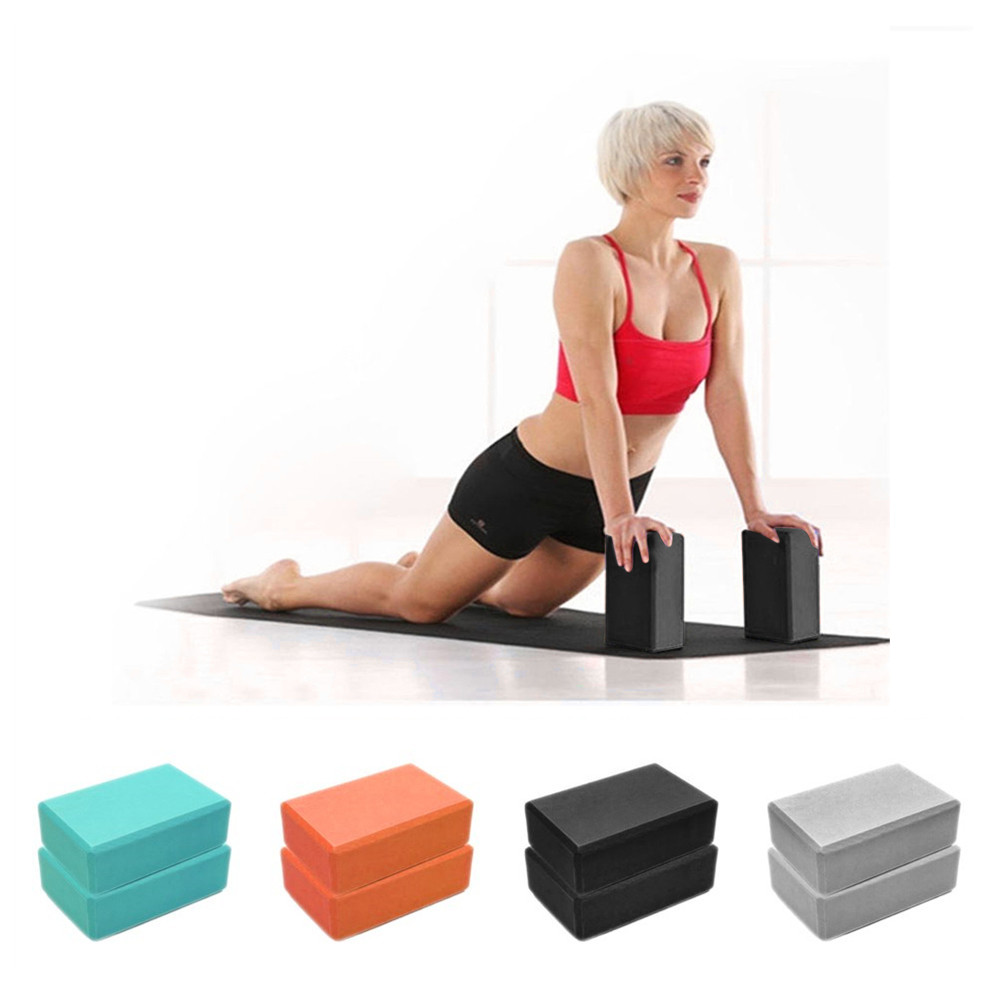 컬러 EVA 요가 블록 벽돌 미끄럼 방지 바디 쉐이핑  - Pilates Yoga Block 리뷰 및 가격